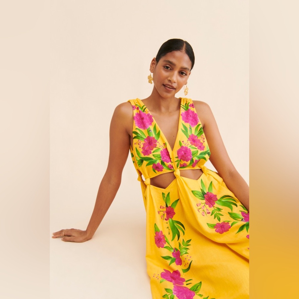 Farm Rio Romantic Garden Dress - Picture 2 of 14
